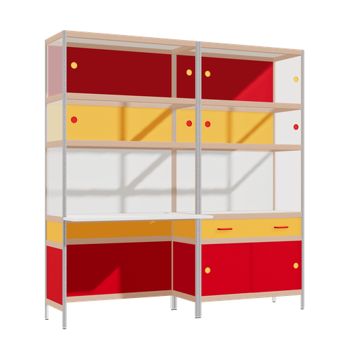 [f167972] Furniture (196.5x190x63.6 cm)