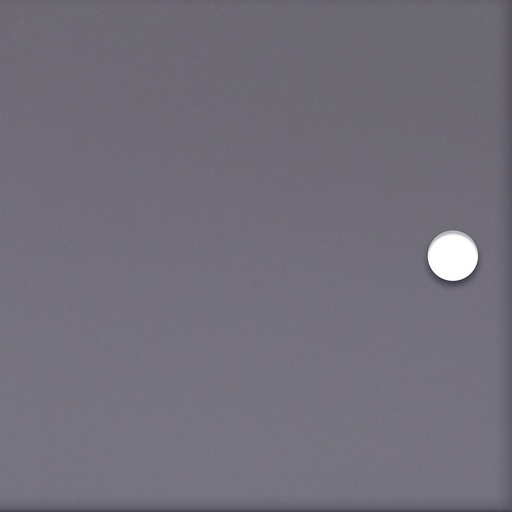 Deur in doorschijnend acryl Antraciet