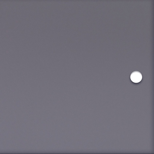 Deur in doorschijnend acryl Antraciet