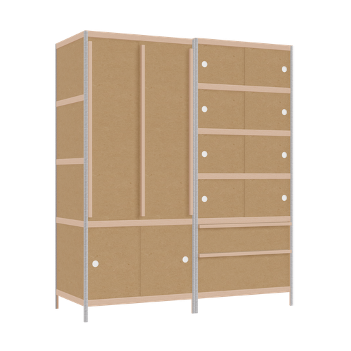 [f167980] Furniture (189x160x62 cm)