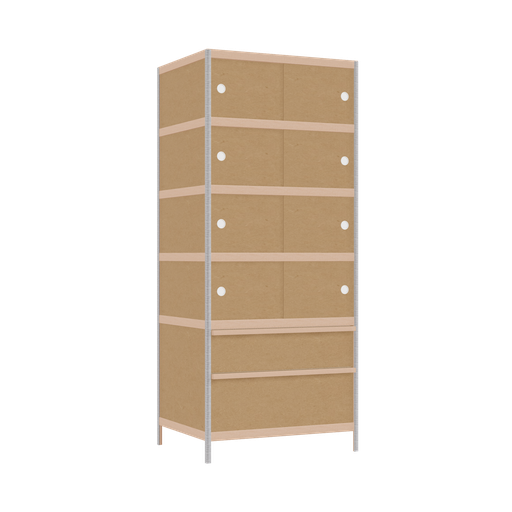 [400540284] Armoire (189x80x62 cm)