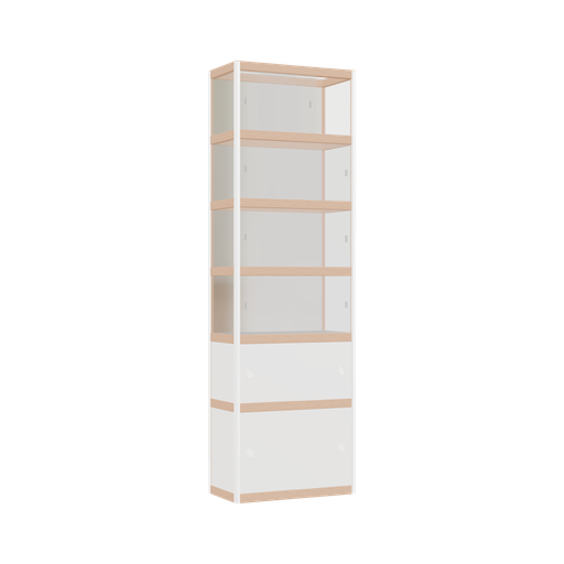 [400540319] Vitrine (200x62x32 cm)