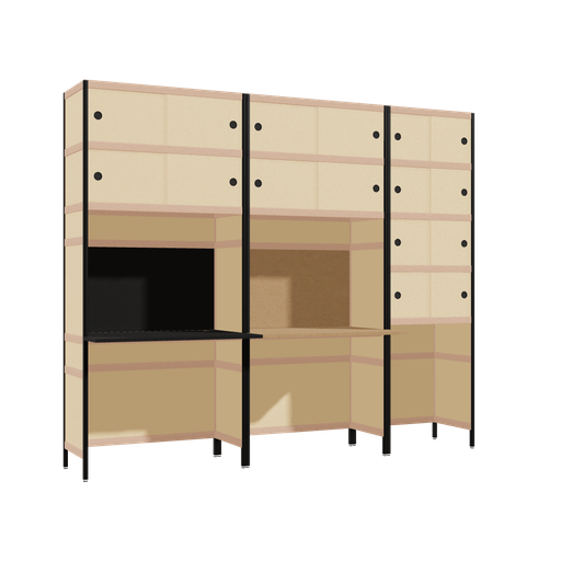 [f168004] Furniture (204x242x63.6 cm)