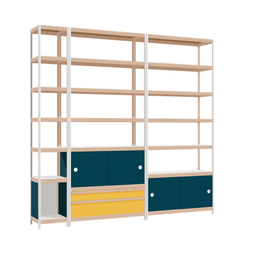 [f168011] Furniture (205x212x32 cm)