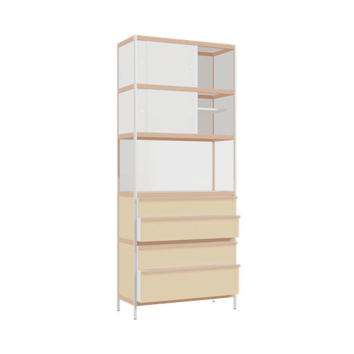 [400540364] Armoire (240x100x42 cm)