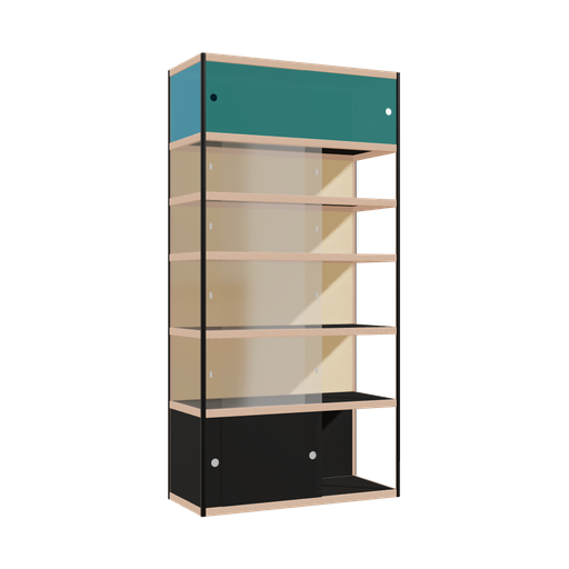 [400540405] Vitrine (240x120x52 cm)