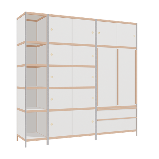 [f168039] Furniture (239x242x62 cm)