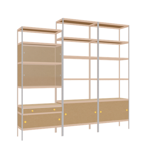 [f168047] Furniture (259x270x42 cm)