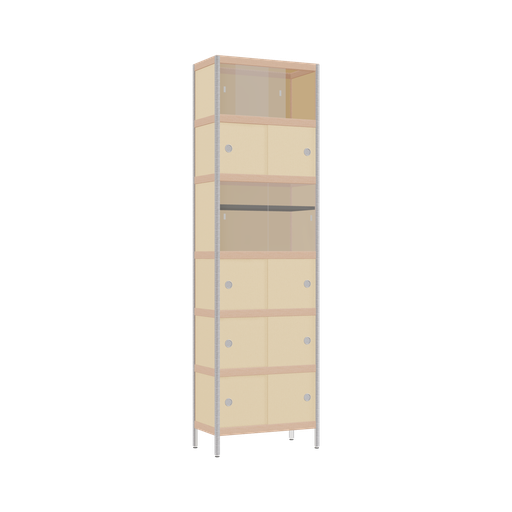 [400540454] Display cabinet (211x62x32 cm)