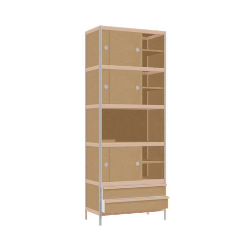 [400540508] Armoire (209x80x42 cm)