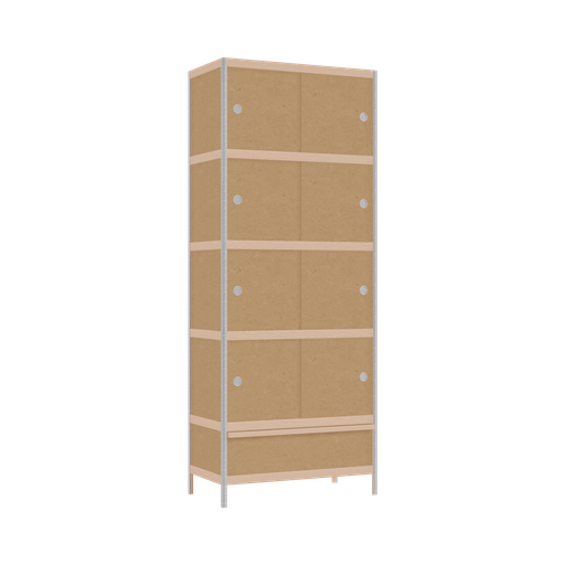 [400540509] Armoire (202x80x42 cm)