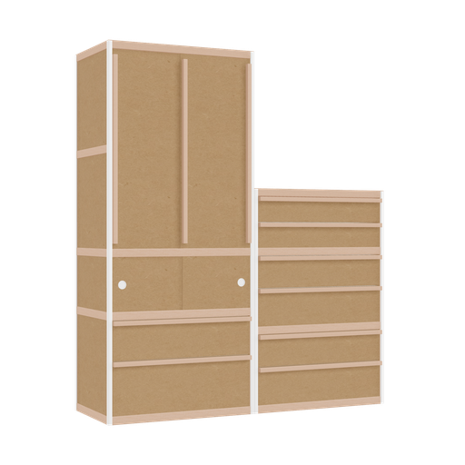 [f168074] Furniture (188x160x52 cm)