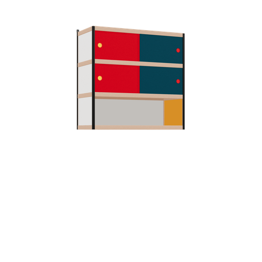 [400540538] Hanging cabinet (97x100x42 cm)