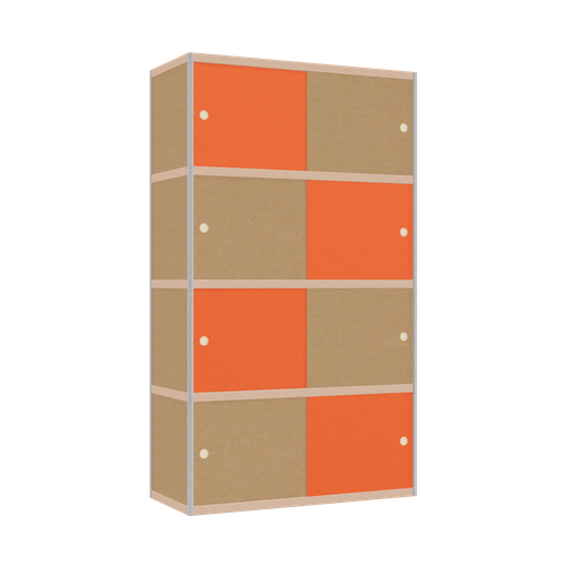 [400540545] Armoire (208x120x52 cm)