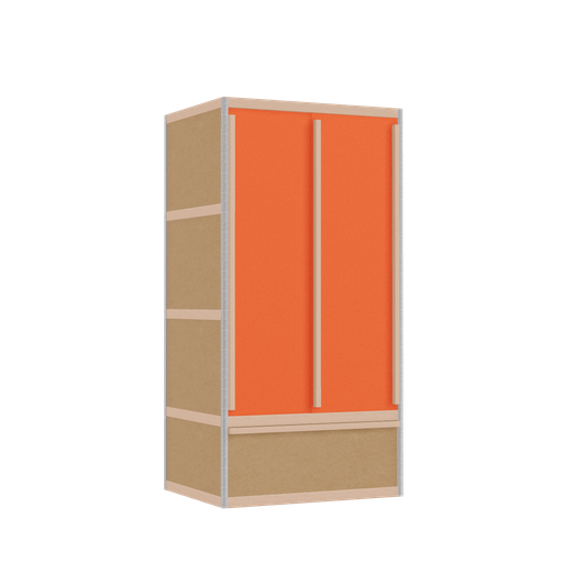 [400540547] Kleerkast (158x80x62 cm)