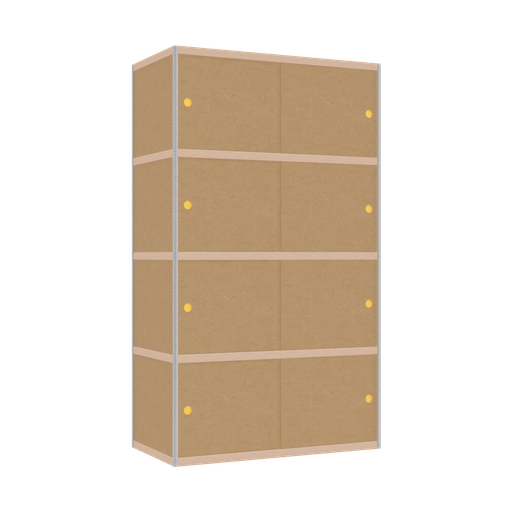 [400540563] Cabinet (208x120x62 cm)