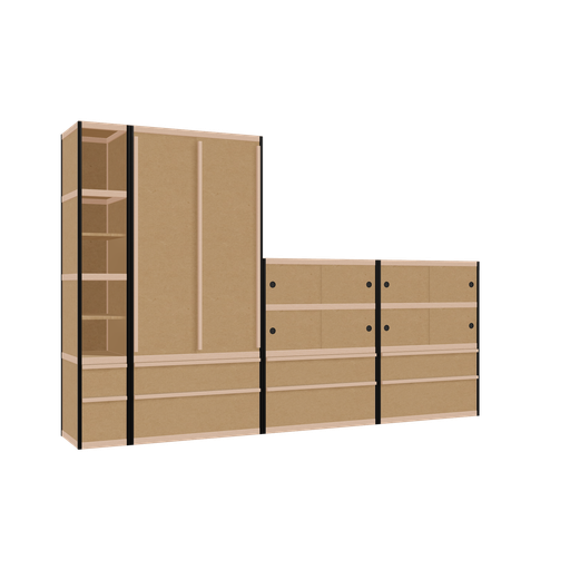 [f168085] Furniture (198x302x52 cm)