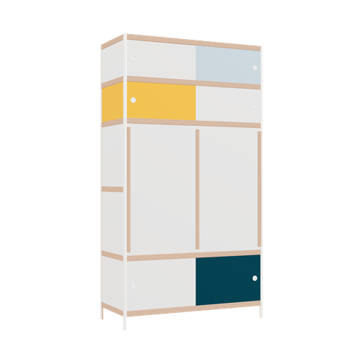 [400540574] Penderie (219x120x52 cm)