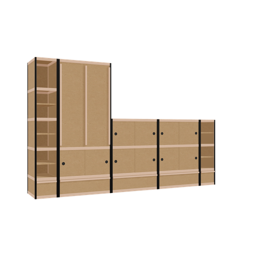 [f168099] Furniture (192x304x52 cm)