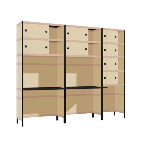 [f168101] Furniture (204x242x63.6 cm)