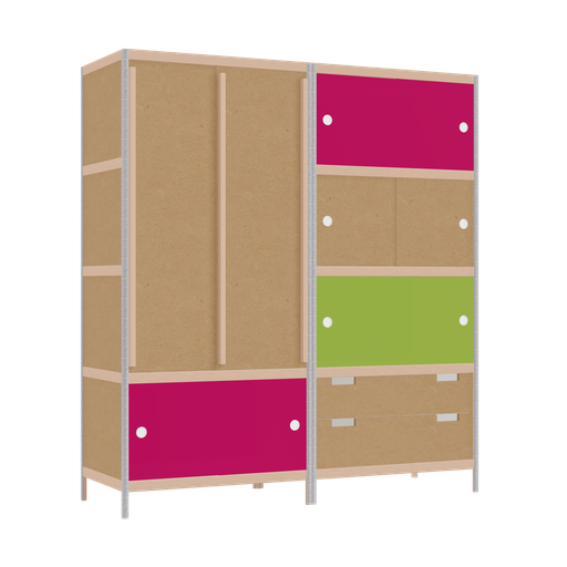 [f168110] Furniture (178x160x52 cm)