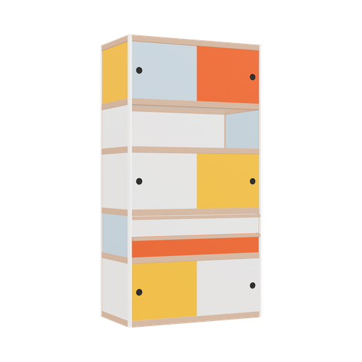 [400540642] Armoire (189x100x52 cm)