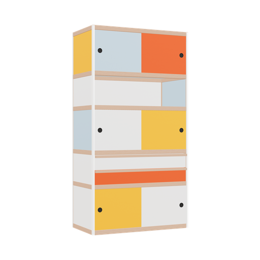 [400540645] Armoire (189x100x52 cm)