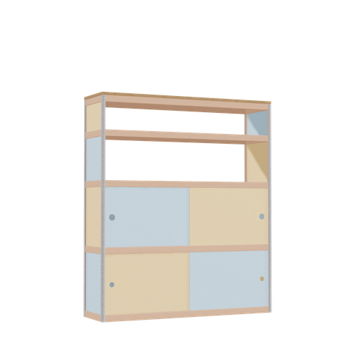 [400540651] Armoire (139.8x120x32 cm)