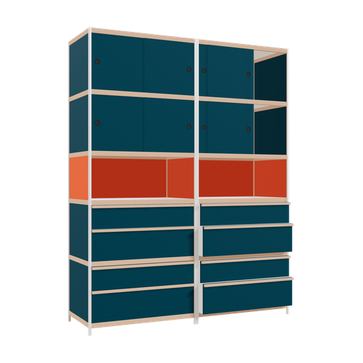 [f168118] Furniture (255x200x62 cm)