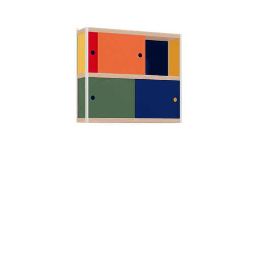 [400540667] Zwevende kast (86x100x25 cm)