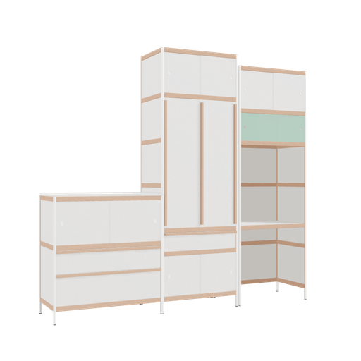 [f168140] Furniture (241x260x52 cm)