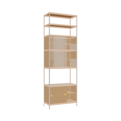 [400540715] Vitrine (269x90x42 cm)