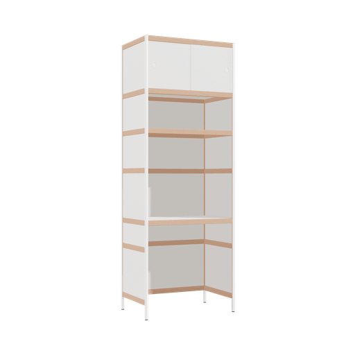 [400540725] Geïntegreerd bureau (221x80x52 cm)