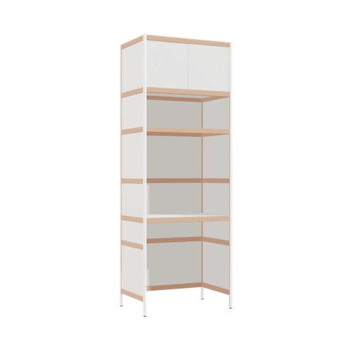 [400540727] Bureau intégré (221x80x52 cm)