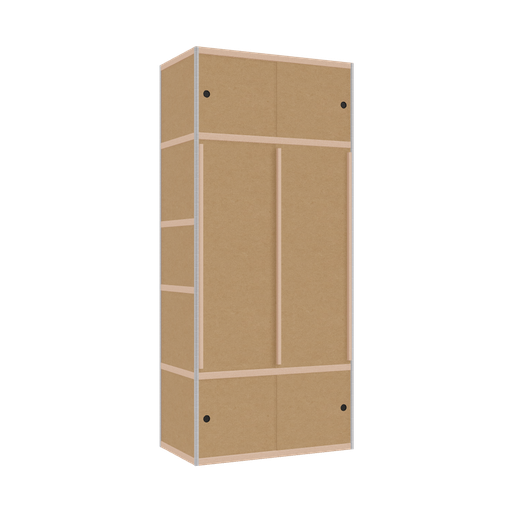 [400540840] Kleerkast (249x110x62 cm)