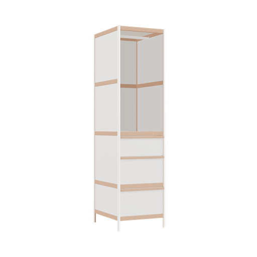 [400540854] Kleerkast (198x52x62 cm)