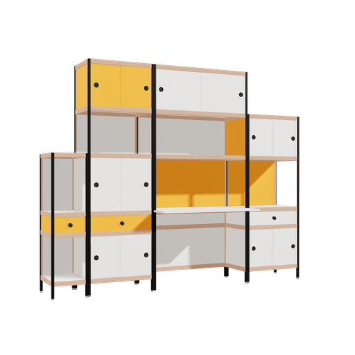 [f168179] Furniture (206.5x256x63.6 cm)