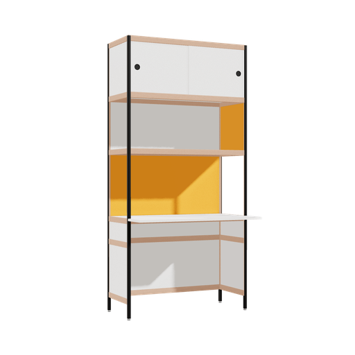 [400540866] Bureau débordant (206.5x100x63.6 cm)