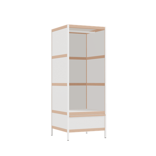 [400540878] Kleerkast (162x62x62 cm)