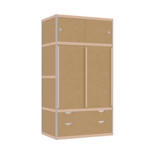[400540904] Wardrobe (188x100x62 cm)