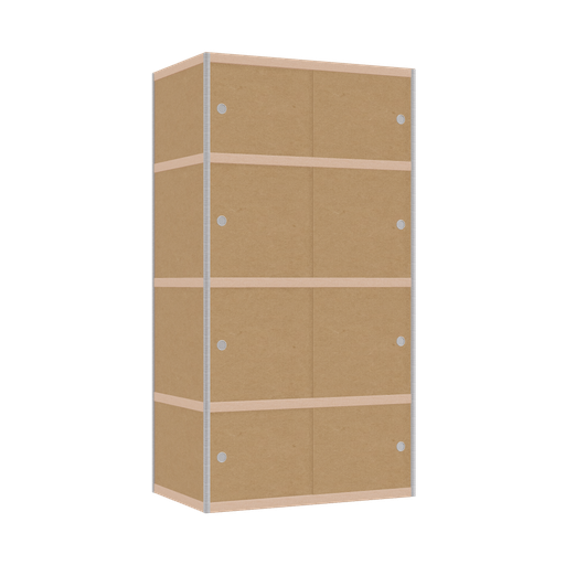 [400540905] Armoire (188x100x62 cm)