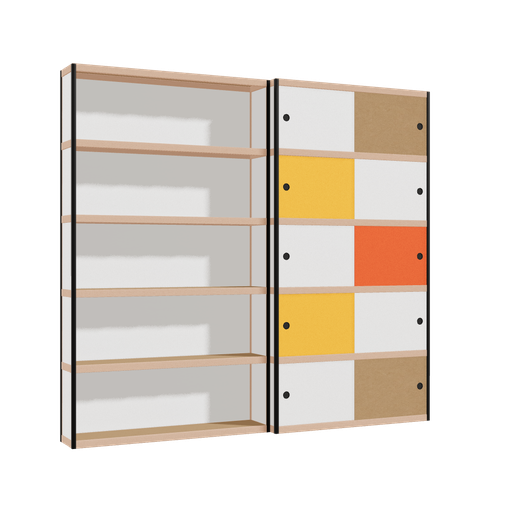 [f168202] Meubles (209x230x32 cm)