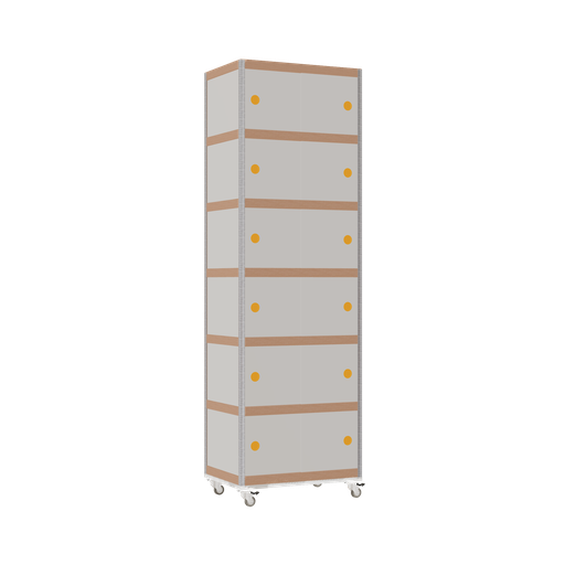 [400541011] Kast (199x62x42 cm)