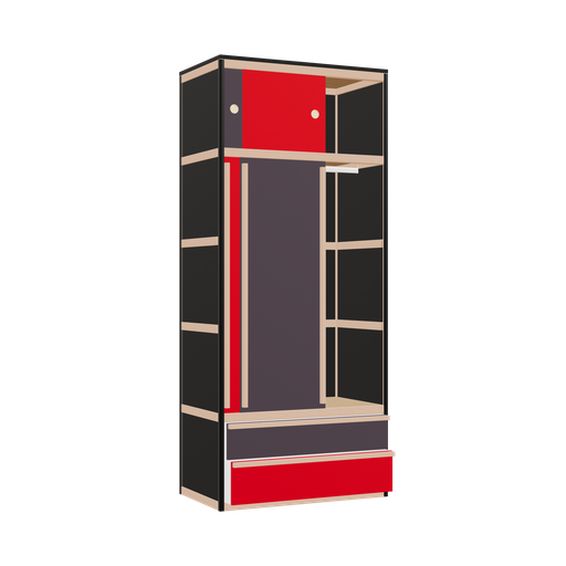 [400541049] Penderie (210.8x90x52 cm)