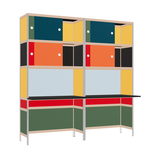 [f168234] Meubles (206.5x200x63.6 cm)