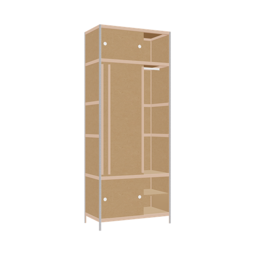 [400541074] Penderie (249x100x52 cm)