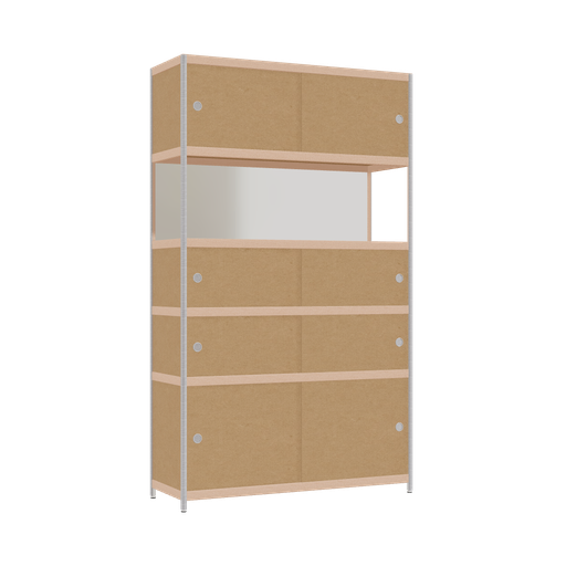 [400541080] Kast (204x120x42 cm)