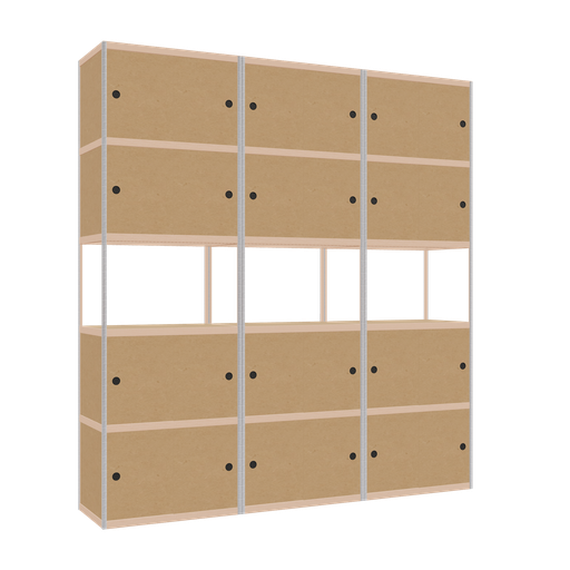 [f168240] Furniture (259x240x52 cm)