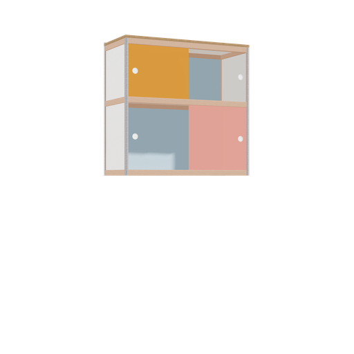 [400541084] Zwevende kast (97.8x100x42 cm)