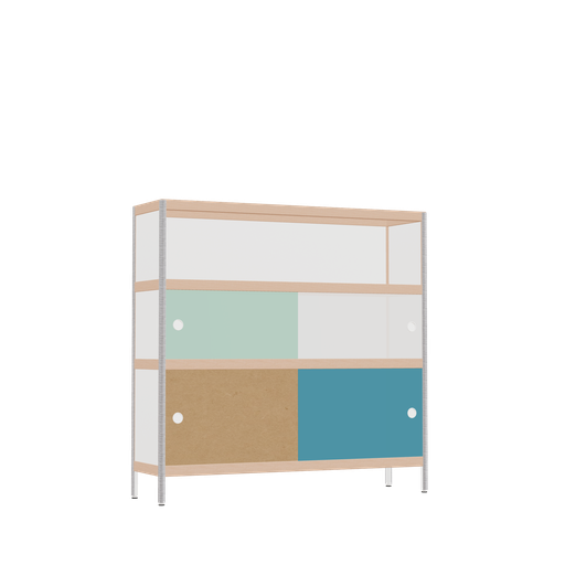 [400541102] Armoire (118x120x32 cm)